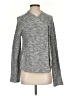 Bella Luxx Gray Long Sleeve Top Size S - photo 1