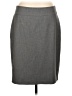Ann Taylor Solid Gray Formal Skirt Size 12 - photo 1