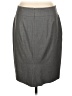 Ann Taylor Solid Gray Formal Skirt Size 12 - photo 2