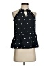 Ann Taylor LOFT 100% Polyester Black Sleeveless Blouse Size XS - photo 1
