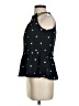 Ann Taylor LOFT 100% Polyester Black Sleeveless Blouse Size XS - photo 5