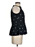 Ann Taylor LOFT 100% Polyester Black Sleeveless Blouse Size XS - photo 4