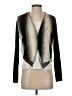 Lola & Sophie Metallic Silver Gold Blazer Size XS - photo 1