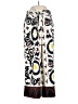 Eliane Rose Print Ivory Casual Pants Size S - photo 1