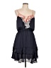 Esley 100% Polyester Blue Cocktail Dress Size L - photo 1