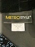 Metrostyle Animal Print Black Long Sleeve Blouse Size XL - photo 7