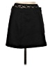 pretty garbage 100% Polyester Solid Black Casual Skirt Size S - photo 1