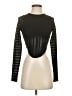 Olivaceous Black Long Sleeve Top Size S - photo 1