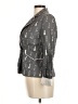Parallel 100% Cotton Graphic Gray Blazer Size 8 - photo 5