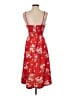 Unbranded Floral Red Casual Dress Size XS (estimated) - photo 2