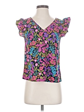 Emery Rose Short Sleeve Blouse