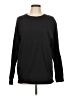 Lululemon Athletica 100% Cotton Black Long Sleeve T-Shirt Size 12 - photo 1