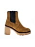 Free People Tan Orange Ankle Boots Size EU 39 - photo 1
