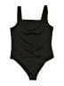 REORIA Black Bodysuit Size 2X - photo 1
