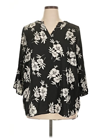 Chaus 3/4 Sleeve Blouse (view 1)