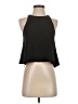 Blaque Label 100% Polyester Solid Black Sleeveless Blouse Size XS - photo 1