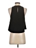 Blaque Label 100% Polyester Solid Black Sleeveless Blouse Size XS - photo 2