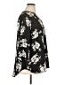 Chaus Floral Black 3/4 Sleeve Blouse Size 1X - photo 4