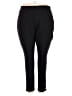 Ellos Solid Black Active Pants Size 22 - 24 - photo 1