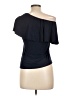 Chaps Black Short Sleeve Top Size L - photo 2