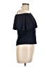 Chaps Black Short Sleeve Top Size L - photo 4