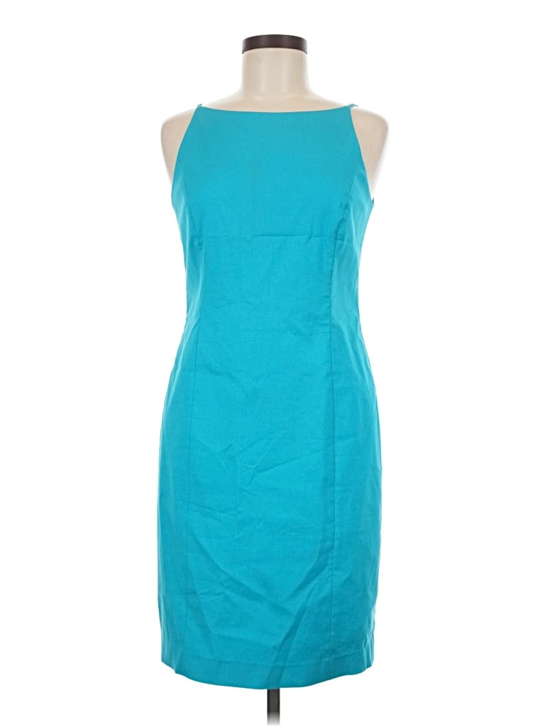 Pre-owned Assorted Brands Cocktail Dress In Teal
