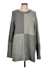 Abercrombie & Fitch Color Block Gray Pullover Sweater Size L - photo 1