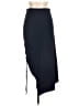 Shein Solid Black Casual Skirt Size L - photo 2
