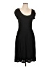 A Common Thread Solid Black Cocktail Dress Size L - photo 1