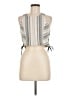 BCBGeneration Gray Sleeveless Blouse Size 6 - photo 1