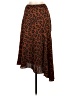 Everleigh Animal Print Brown Casual Skirt Size XS - photo 1
