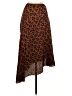 Everleigh Animal Print Brown Casual Skirt Size XS - photo 2