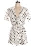 Shein Polka Dots White Romper Size 6 - photo 1