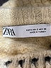 Zara Solid Ivory Pullover Sweater Size S - photo 7