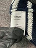 Vince. 100% Linen Stripes Silver Pullover Sweater Size S - photo 7