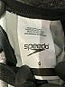 Speedo Graphic Black One Piece Swimsuit Size 6 - photo 3