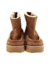 Ugg 100% Leather Brown Ankle Boots Size 8 - photo 2