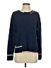 Lisa Todd 100% Cotton Color Block Blue Pullover Sweater Size XS - photo 1