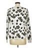 CAbi Animal Print Silver Cardigan Size M - photo 2