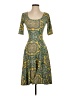 Lularoe Paisley Green Cocktail Dress Size XXS - photo 1