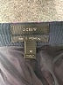 J.Crew Graphic Blue Purple Wool Skirt Size 12 - photo 4