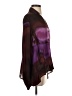 Madison Marcus 100% Silk Color Block Purple Long Sleeve Silk Top Size S - photo 4