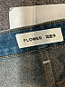 Flower Blue Jeans Size 28 waist - photo 7