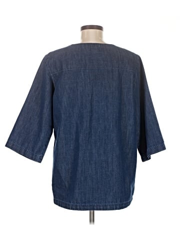 Martha Stewart 3/4 Sleeve Blouse (view 2)