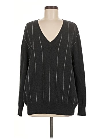 Autumn Cashmere Cashmere Pullover Sweater (view 1)