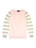 Tooby Doo 100% Cotton Stripes Pink Pullover Sweater Size 10 - photo 1