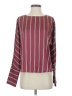 Express 100% Polyester Burgundy Long Sleeve Blouse Size XS - photo 1