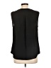 Talbots 100% Polyester Black Sleeveless Blouse Size L - photo 2