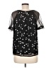 CeCe 100% Polyester Stars Black Short Sleeve Blouse Size M - photo 2