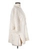 Zara Ivory 3/4 Sleeve Button-Down Shirt Size S - photo 4